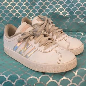 Adidas size 1 Girl sneakers